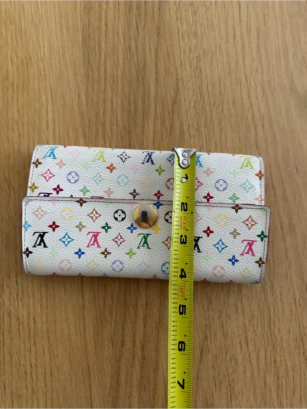 Louis Vuitton multicolor long wallet - Picture 5 of 13